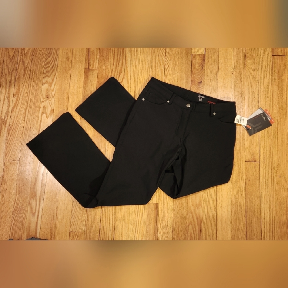 Black Fera Size 6 Women's Insulated Snowpants